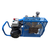Arrêt automatique 300bar compresseur de plongée sous-marine compresseur d'air portable 100 litres 300 bar compresseur
