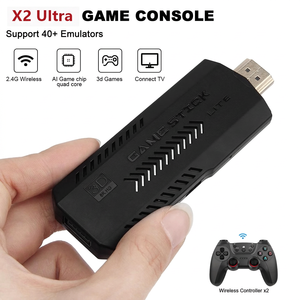 X2 Ultra Game Stick 4K avec deux manettes sans fil 2.4G, plus de 40000 jeux classiques, console TV 128 Go, divertissement à domicile - Product Image 5