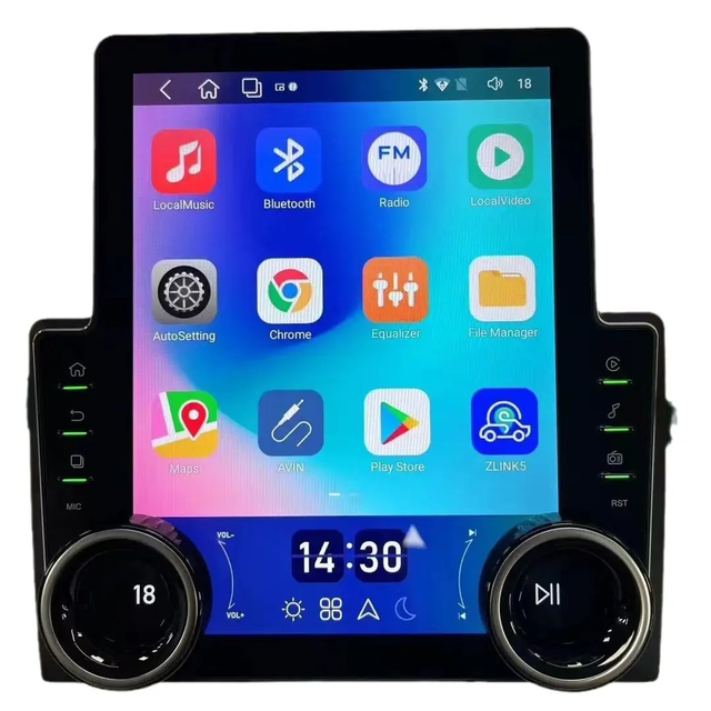 9.7 Inch Android GPS OBD2 RGB Portable Car Radio Touch Screen with CarPlay DSP Multimedia Diamond Stereo Reversing Aid
