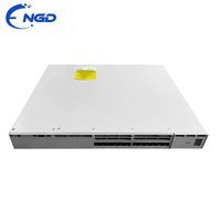 Switch de Red Ethernet de Alto Rendimiento de 12 Puertos 25G SFP28 con Uplinks Modulares para Redes de Centros de Datos Empresariales C9300X-12Y-A