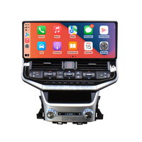 Écran tactile de voiture de 16,2 pouces pour LANDCRUISER LC200 2016-2021, navigation GPS Wi-Fi, lecteur multimédia avec Apple CarPlay