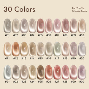 Westink Nude Cat Eye <strong>Gel</strong> Polish 15ml Bottle <strong>Gel</strong> Uv Nails Salon - Product Image 3