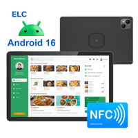 POS1096T Nueva Tablet POS Android 16 de 10.95 Pulgadas con NFC, RFID, Wi-Fi, MT8781 Octa Core, Cámara de 5MP y 13MP, Tablet para Pedidos en Restaurantes
