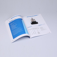 Impression de catalogues et de brochures en carton écologique avec logo personnalisé, impression offset, OEM, ODM, marque privée, livraison rapide, faible MOQ
