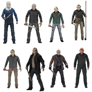 NECA 2009 Jason Deluxe Edition 7 pouces, figurine articulée en PVC, nouvelle édition <span class=keywords><strong>Black</strong></span> <span class=keywords><strong>Friday</strong></span>, <span class=keywords><strong>jouet</strong></span> de dessin animé - Product Image 1
