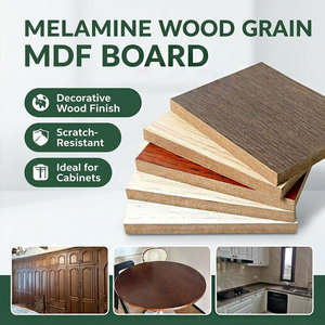Panneaux muraux en bois de 18 mm en MDF/HDF mélaminé sans formaldéhyde, design moderne, pour meubles de chambre et décoration intérieure - Product Image 1