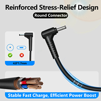 Cargador de Alta Calidad para Portátil, 65W 20V 3.25A 4.0*1.7mm, Adaptador de Corriente para Portátil Lenovo Flex 4 5 6 V14 V15 V17 Series