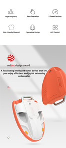 Tabla de Natación Inteligente Electrónica Swii para Uso en el Océano, Control por Aplicación, 400W, 2 Modos de Velocidad, Batería Desmontable, Flotabilidad Excepcional - Product Image 3