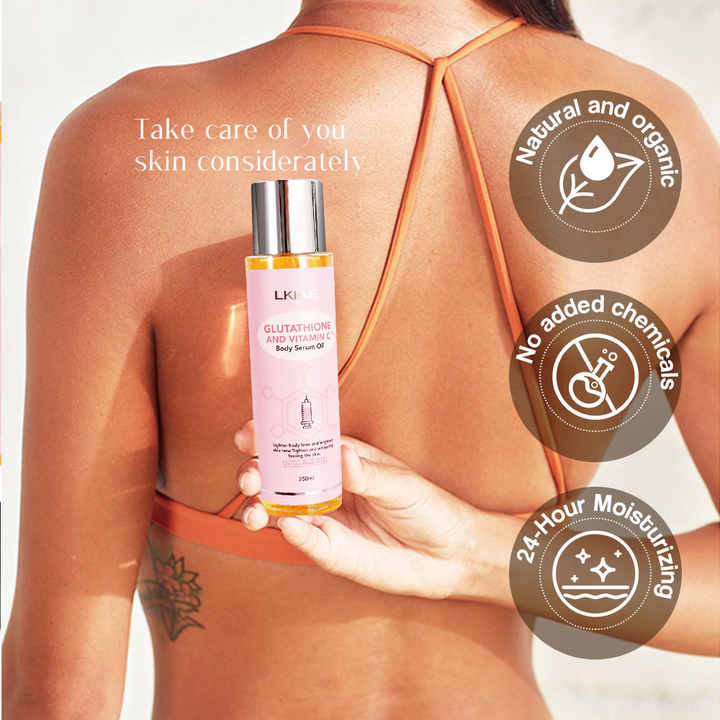 glutathione whitening oil AILKE & VITAMIN C Body Serum goji berry extract Coffee Type:Smooth Air Roast Glutatión De 180 Cápsulas