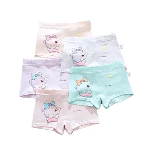 Panties Kids Girls Boys Soft Cotton Underwear Children Boxer Briefs Plain Pink Color Baby Girls Panties for Women Adults 5 Packs