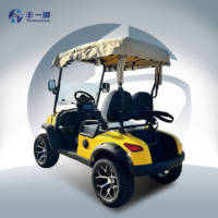 Nouvelle voiturette de golf électrique à 4 roues avec batterie au lithium 72v certifiée CE
