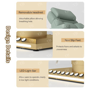 Turri <span class=keywords><strong>Camilla</strong></span> Chaise Cosmétique Inclinable Salon De Beauté 4 Moteur Lit De Beauté Chaise Esthéticienne Fournitures Spa Lit Cosmétique - Product Image 5