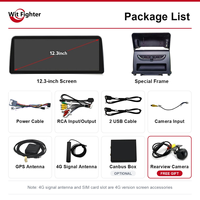 Autoradio GPS 2 Din 12,3 pouces, unité principale de navigation, Android, Carplay, Android Auto, écran tactile pour Honda Fit 2022