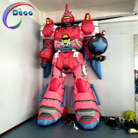 Robot Mecha Gonflable pour Convention de Bandes Dessinées, Événement Ludique, Affichage en Centre Commercial, Décoration de Fête pour Enfants