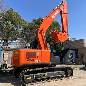 Excavadora sobre orugas Hitachi ZX120 original, excavadora usada, máquina hidráulica de construcción de segunda mano de 12 toneladas con operación flexible - Product Image 4