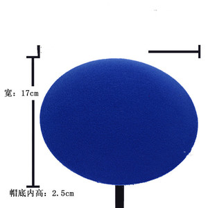 หมวกแฟชั่นสำหรับทำหมวก,กระดุมทรงกลมหมวก Sinamay - Product Image 6