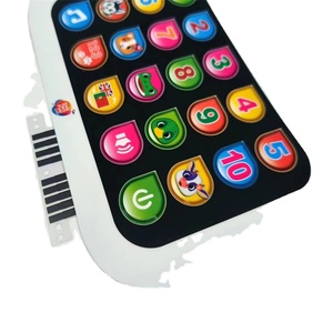 Tastiere a membrana personalizzate con tastiera digitale colorata un milione di volte tastiera a membrana per giocattolo educativo - Product Image 5