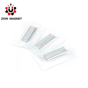 <span class=keywords><strong>Precio</strong></span> de fábrica impermeable PVC neodimio magnético insignia Pin cuadrado insertar Rectangular imán botón para camisa traje ropa - Product Image 2
