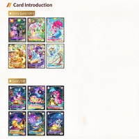 Cartes à collectionner de personnages de dessins animés du monde fantastique pour les collectionneurs amateurs