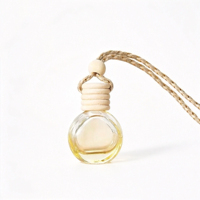 Diffuseur d'huile aromatique pour voiture, flacon en verre suspendu, parfum pour voiture, couleur personnalisée, 10 ml