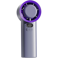 Mini Ventilador de Mano Eléctrico USB de Bajo Precio con Nebulizador de Agua, Diseño Plegable para Uso en Exteriores, Automóviles y Hoteles