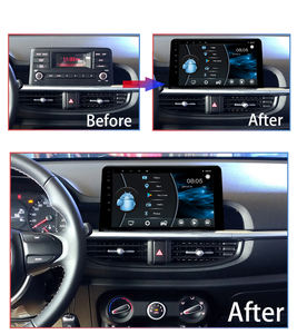 Lecteur dvd, stéréo, avec écran tactile, 2 din, sous Android, pour <span class=keywords><strong>kia</strong></span> moriton/<span class=keywords><strong>Picanto</strong></span> 2017 2018 - Product Image 2