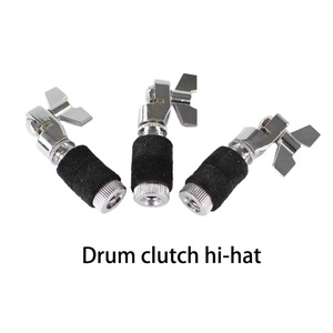 กระเป๋าคลัทช์ทรงดรัม Hi-Hat แบบปรับได้อุปกรณ์เสริมทำจากโลหะและยางทนทาน - Product Image 5