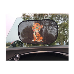 Film adhésif transparent en maille épaisse, motif dessin animé, pare-soleil latéral pour voiture, best-seller <span class=keywords><strong>Amazon</strong></span> - Product Image 3