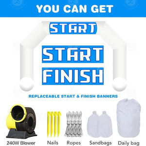 Arcos Inflables Portátiles para <span class=keywords><strong>Publicidad</strong></span> 2025, Línea <span class=keywords><strong>de</strong></span> Meta y Salida, Eventos Deportivos, Patrocinadores <span class=keywords><strong>de</strong></span> Carreras, Arco Inflable para Exteriores - Product Image 6