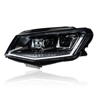 LKS 2015-2020 pour Caddy – Ensemble de phares 35W 12V à lentille de projecteur LED avec clignotants séquentiels et feux de jour