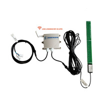 Transmetteur de niveau de liquide capacitif anti-colmatage par sonde Support de capteur à faible consommation d'énergie Collecteur Lora Lorawan