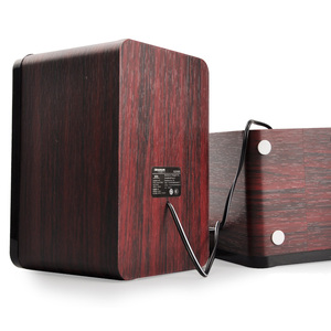 2.0 Máy Tính Để Bàn Chơi Game Loa 35Mm Có Dây Bằng Gỗ Màn Hình Với Điều Khiển Âm Lượng 2.0 Khuếch Đại Receiver Studio Màn Hình - Product Image 3