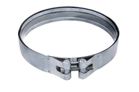 Kit de collier de serrage pour échappement de camion poids lourd avec joint de remplacement pour système d'émission Detroit Mercedes, collier de serrage V-Band A0004902241