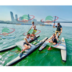 Vélo aquatique portable Aqua Bike, vélo flottant gonflable pour sports nautiques, pédale de mer - Product Image 3