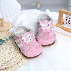 लड़कियों का जर्मन फीता-अप प्रशिक्षण जूते लुभावनी गैर-पर्ची pu ऊपरी बच्चे के जूते bjd6 अंक छोटे छह zsiga वसा बिंदु कपड़ा bjd24 - Product Image 4