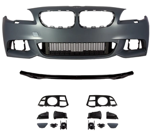 Kit carrozzeria per BMW <span class=keywords><strong>serie</strong></span> <span class=keywords><strong>4</strong></span> F32 F33 F36 modificato per paraurti anteriore M4, paraurti posteriore, gonna laterale, quattro bordi di scarico grandi - Product Image 6