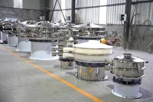 Chenqi אולטרה סאונד סיבובי מסך רטט דיוק גבוהה לווה מסך נירוסטה מסך פלדה מכונת הקרנה עגולה - Product Image 6