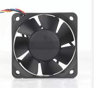 Ventilateur de refroidissement AVC 5V 24V 48V DC 12V 0.30A AC EC 6025 60X60X25MM 6CM à double roulement à billes, grand volume d'air, contrôle de température PWM DS06025B12L - Product Image 3