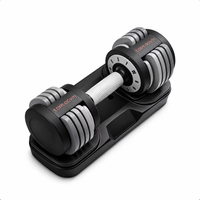 Ensemble d'haltères de fitness réglables en fer 24kg 36kg 40kg, haltères de musculation commerciales personnalisables à prix abordable