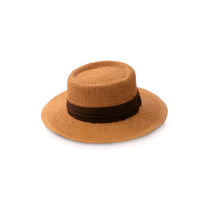 Cappello estivo unisex decorativo fatto a mano con visiera piatta, pieghevole in tre parti, taglie 10, 12, 13 - Product Image 1