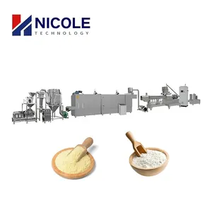 Automatic High Capacity Instant Baby Child Food Powder Nutrition Modified Starch Production Extruder