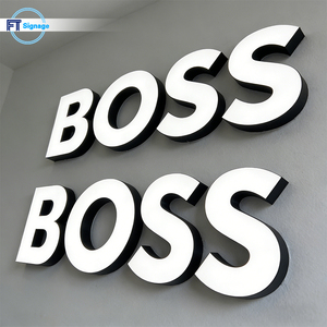 Insegne a LED per Negozi, Logo 3D Illuminato, Segnaletica in Acrilico Retroilluminata per Negozi e Centri Commerciali, Design Personalizzato - Product Image 2