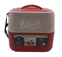 Ensemble de sacs isothermes Premium 3,6 L pour pique-nique, boîte à lunch isotherme en acier inoxydable, essentiel pour les sorties, le camping et les voyages