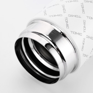 Vaso Térmico de Acero Inoxidable Tomic de 500 ml, Doble Pared, Aislado, Blanco, para Regalo Empresarial - Product Image 4