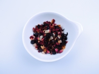 Thé à la rose de cerisier, mélange d'hibiscus, de pêche, d'ananas, de fruits et de fleurs, thé aromatisé sans caféine pour infusion à froid