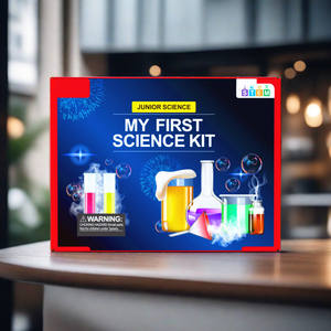 Set di attrezzature per esperimenti scientifici per bambini a forma di cartone animato Set di giocattoli a vapore della scuola primaria kit scientifici per imparare a giocare - Product Image 2