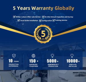 תצוגת LED קבועה עמידה למים להתקנה על עמוד חיצוני P5 P6 P8 P10 שלטי חוצות LED דיגיטליים שלט פרסום מסך LED - Product Image 6