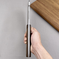 Hache forgée à la main pure pour couper les os, couteau à os de boeuf domestique, grand couteau à os forgé commercial, couteau à découper en os
