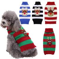Noël chat chien pull pull hiver chien vêtements chiot veste Costume pour animaux de compagnie
