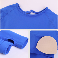 Mono corto sin costuras de manga larga con control de abdomen, transpirable, elástico en cuatro direcciones, ligero y sin espalda, para gimnasio, tallas grandes